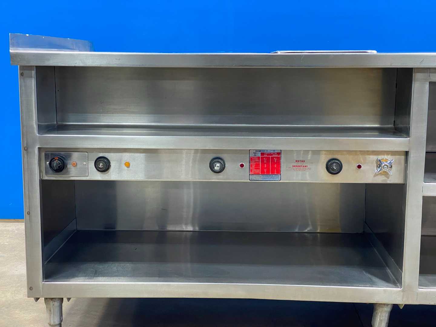 Avtec Hot & Cold Food buffet line serving line