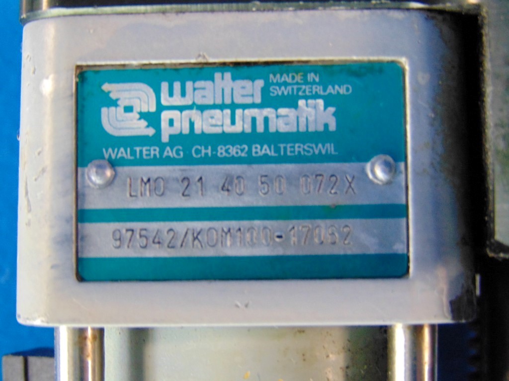 Walter Pneumatik 97542/KOM100-17062 Cylinder