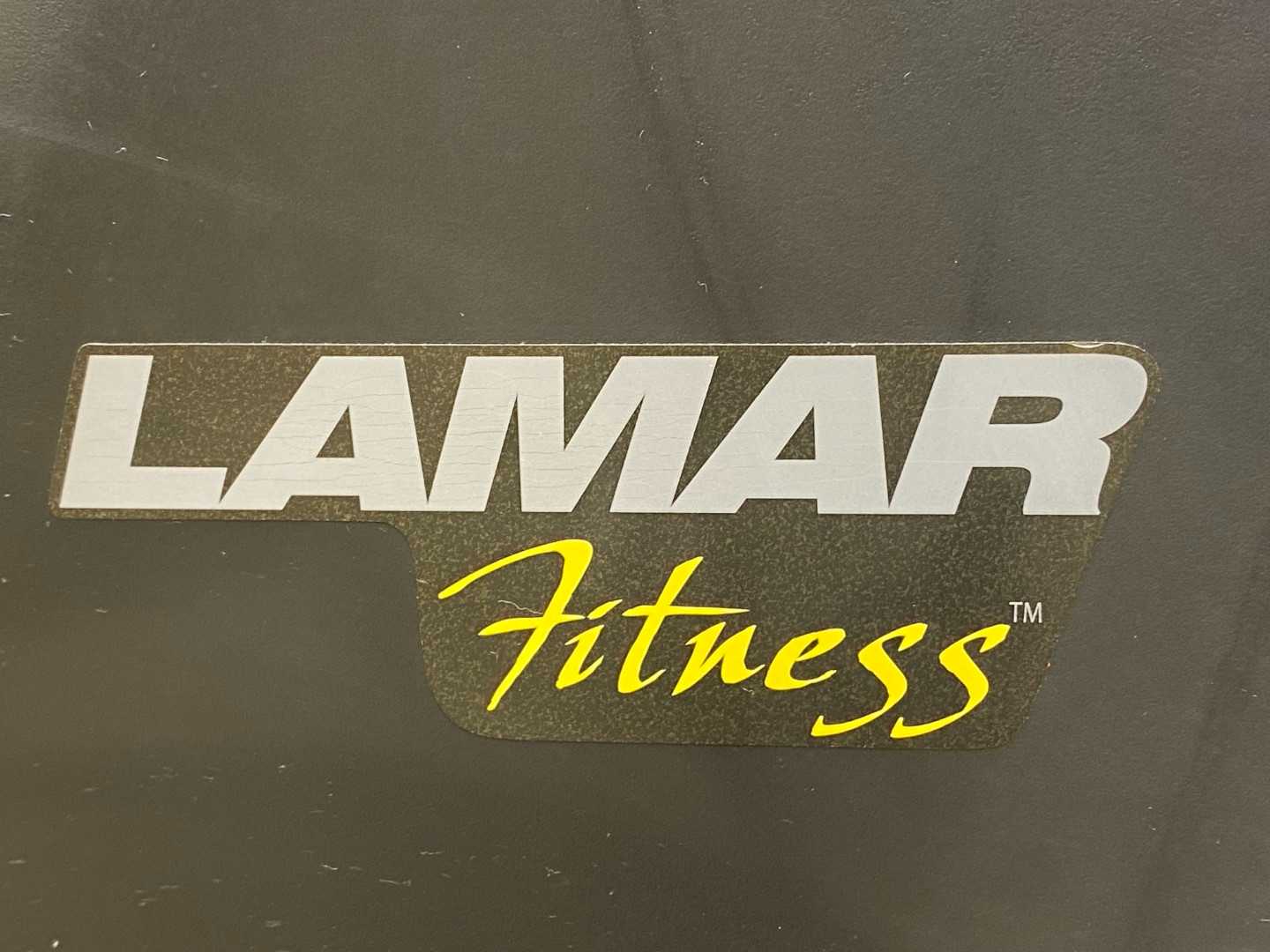 Lamar Fitness Recumbant Bicycle (Works but handle adjustment, broken)