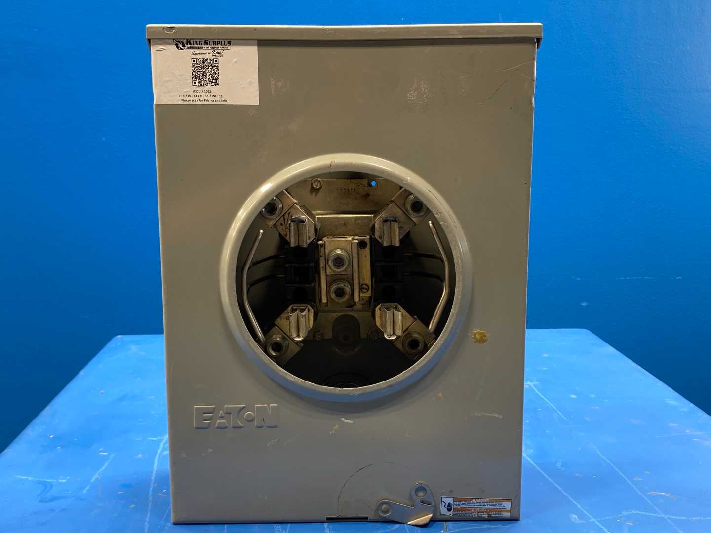 Eaton 200 Amp Meter Bank 600v 1 Phase UNRRS213BEUSE