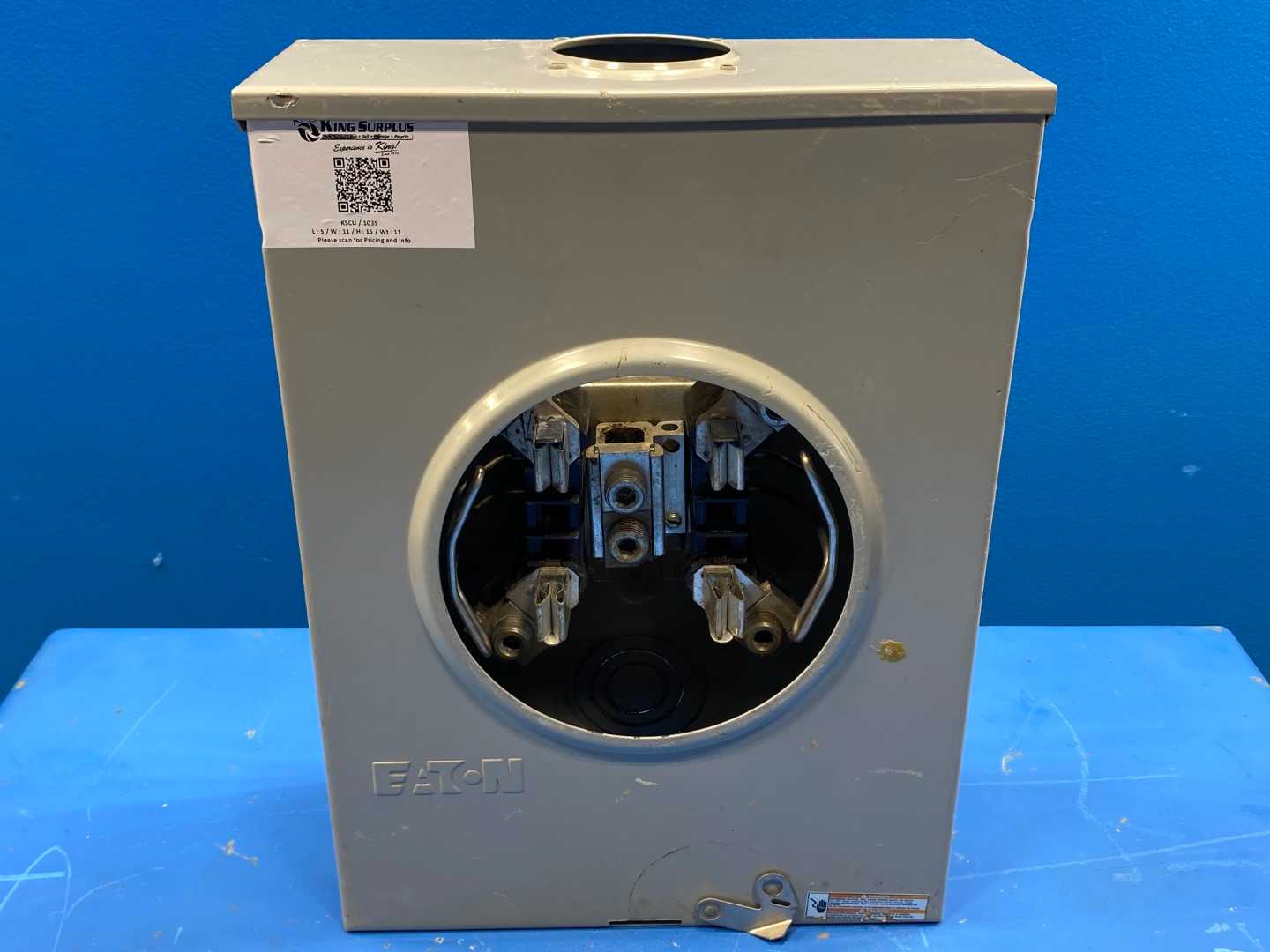 Eaton 200 Amp Meter Bank 600v 1 Phase UNRRS213BEUSE