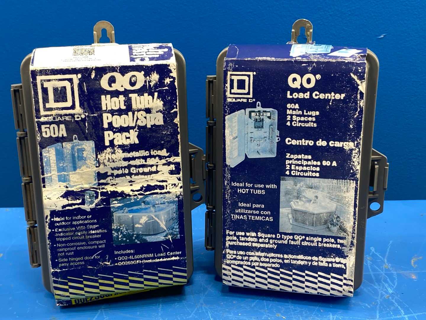 Square D QOE250GFINM HOT TUB Double Pack Non Metallic Enclosures