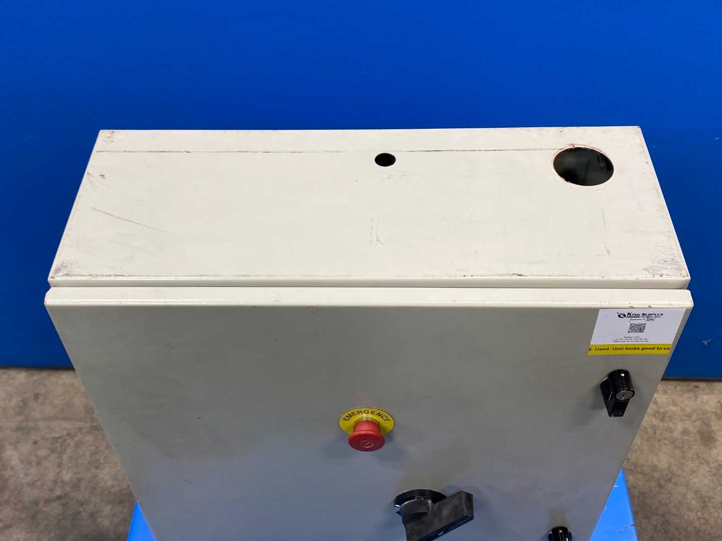 Electrical Enclosure 24"x24"x10" with Emergency Stop