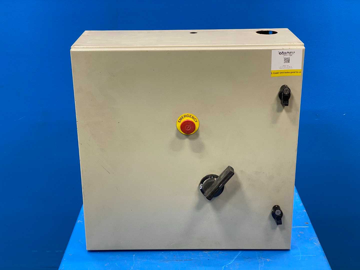 Electrical Enclosure 24"x24"x10" with Emergency Stop