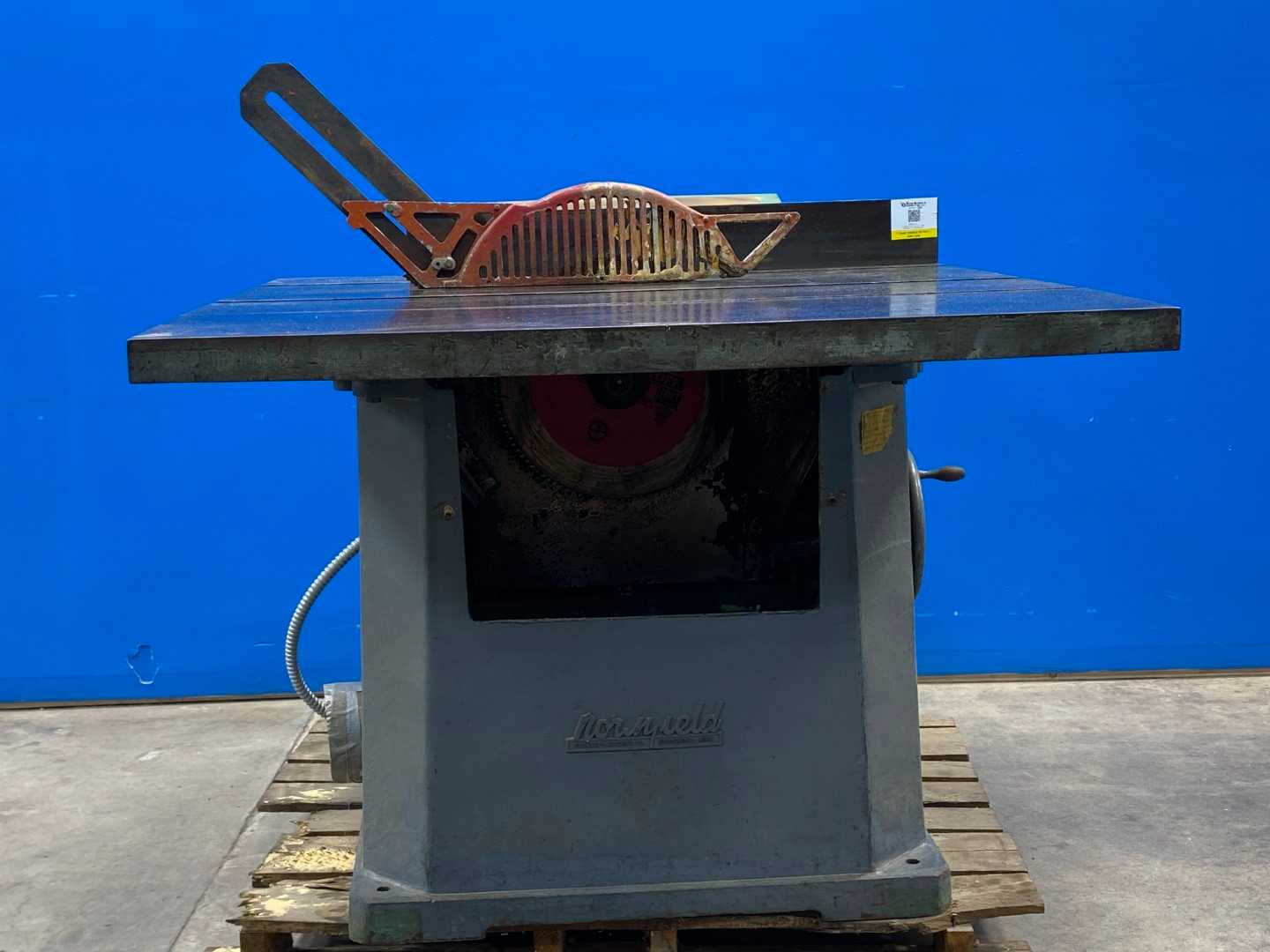 Northfield Model 4 Circular Saw - 5 HP, 3460 RPM, 3-Phase - Heavy-Duty Industrial Cutting Tool
