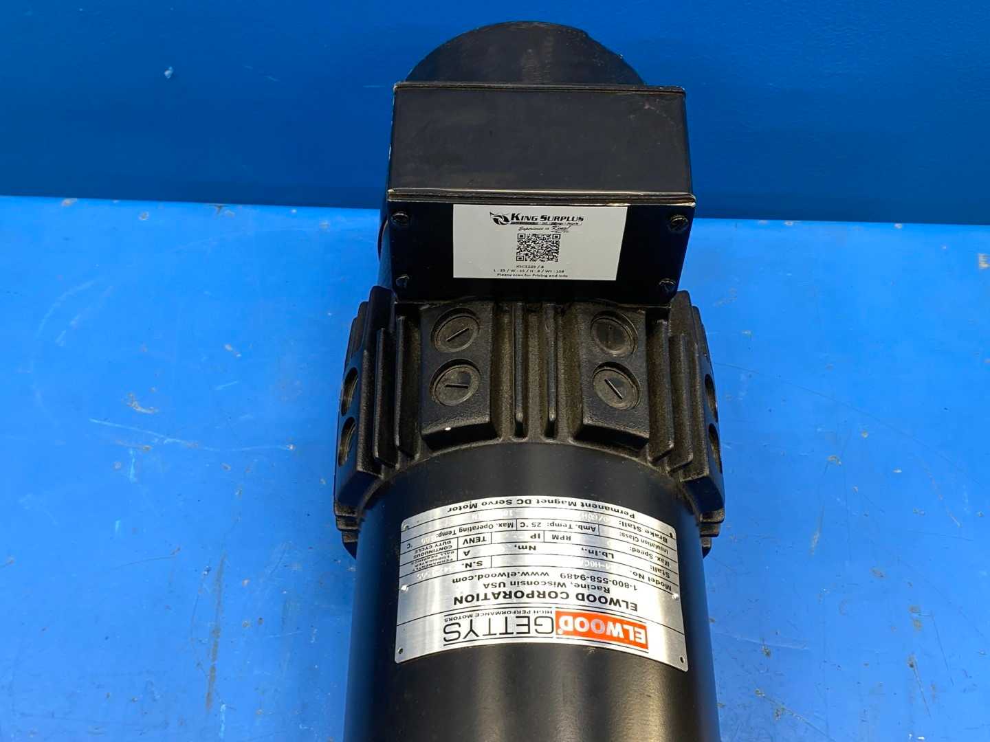 Elwood Gettys M-234-H6CA-90 Servo Motor  D.C Size 2-1 Series 18