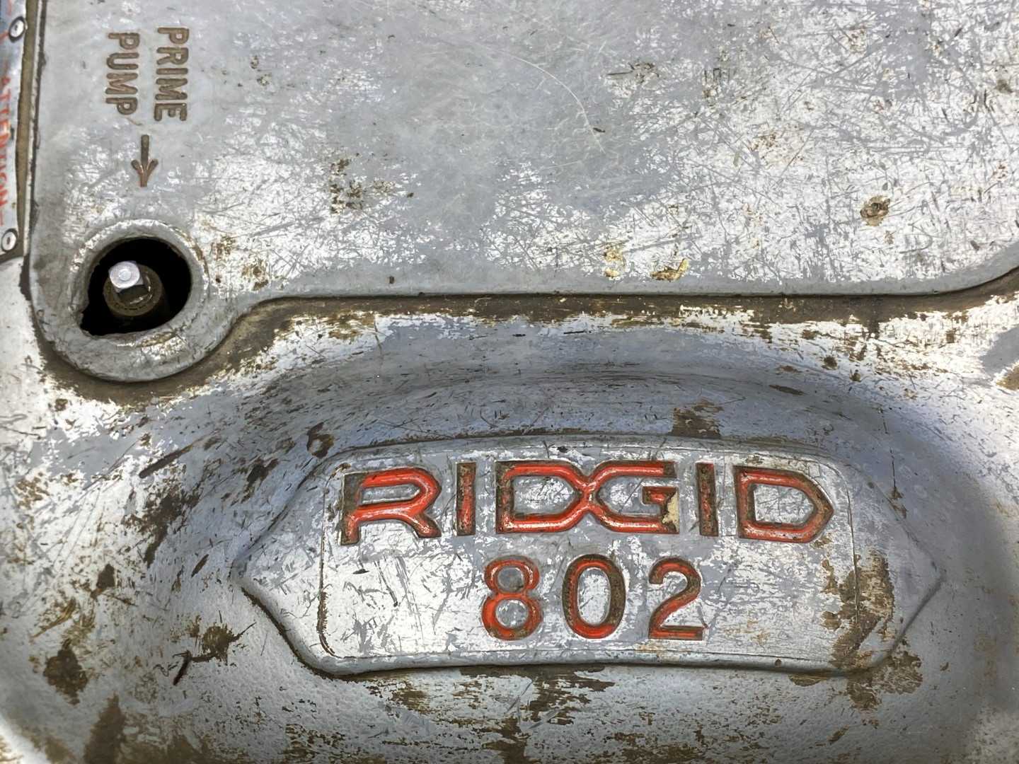 Ridgid 802 Pipe Threader Machine (With Hundreds of Dies)