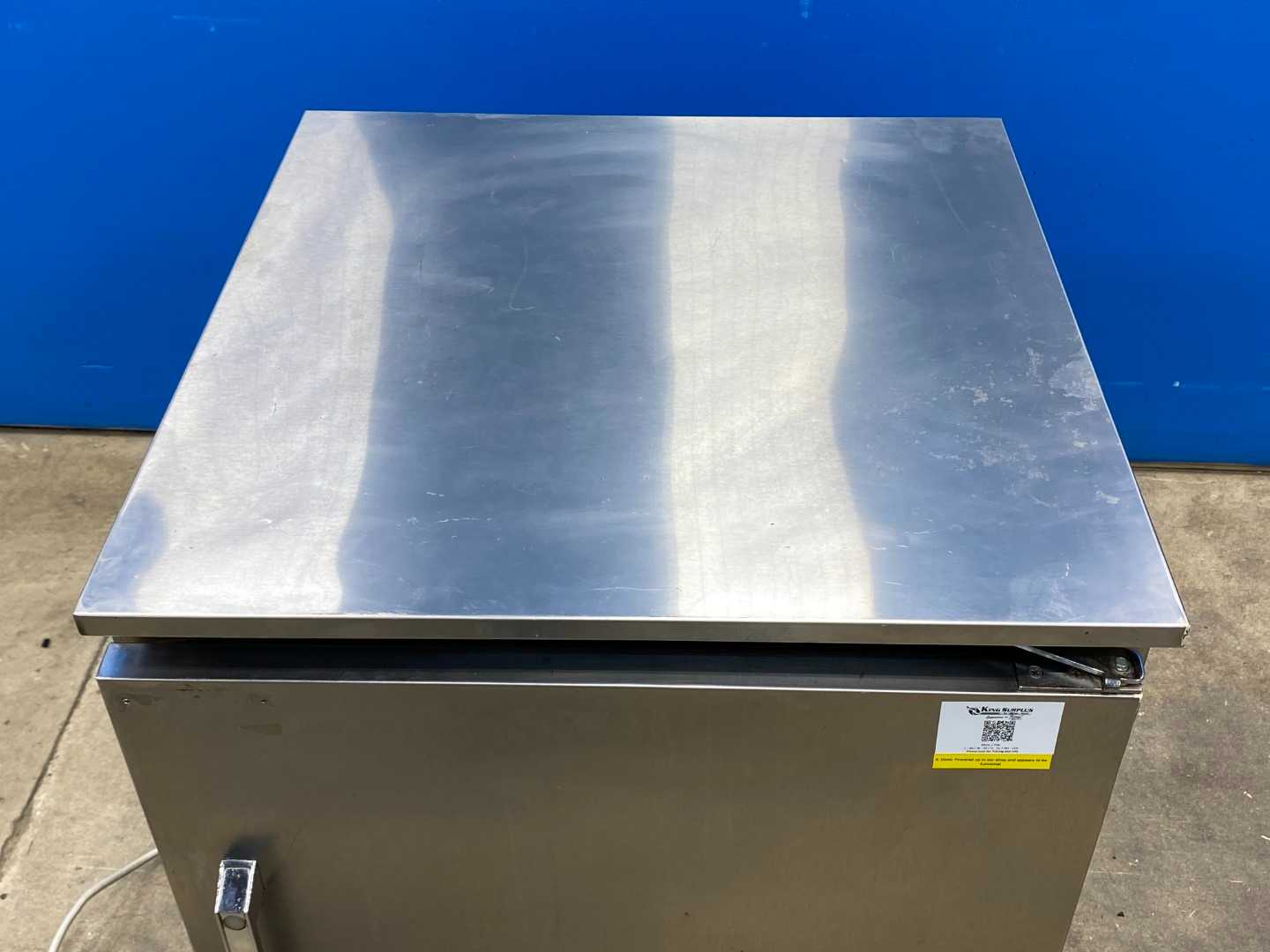 Star Metal Company  R-6-E Stainless Steel Fridge R12 (Needs Freon)