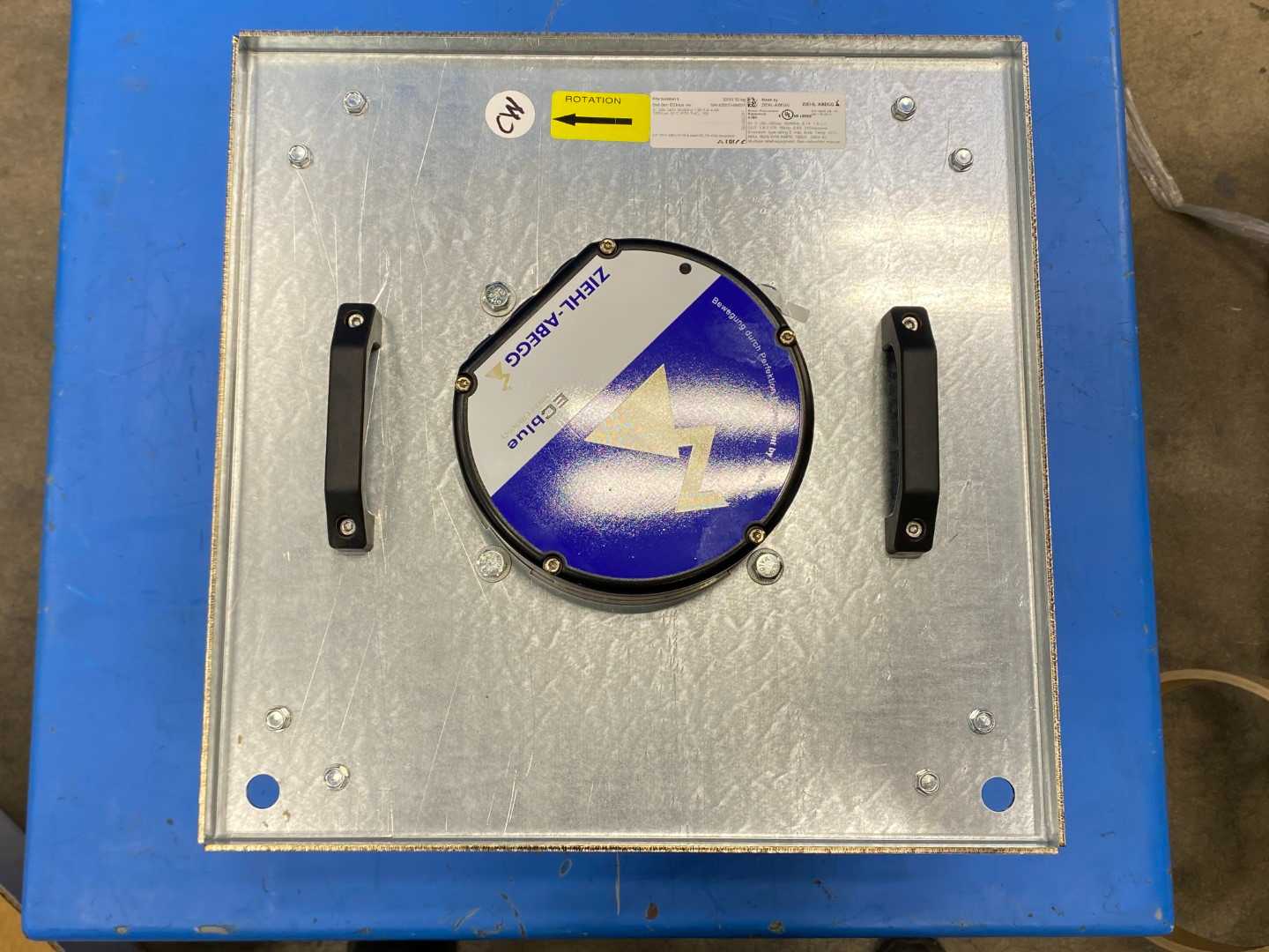 ZIEHL-ABEGG EC Blue Centrifugal Cooling Fan E213826 ZB-155