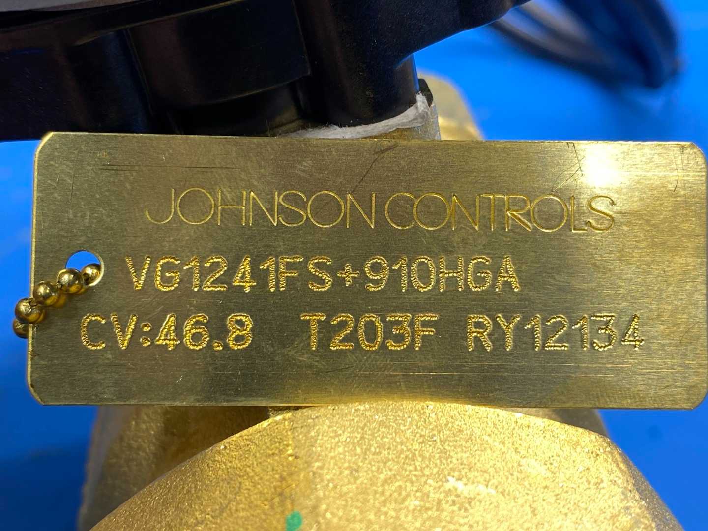 Johnson Controls VG1241FS+910HGA 2-Way 2" Non Spring Return Actuator 