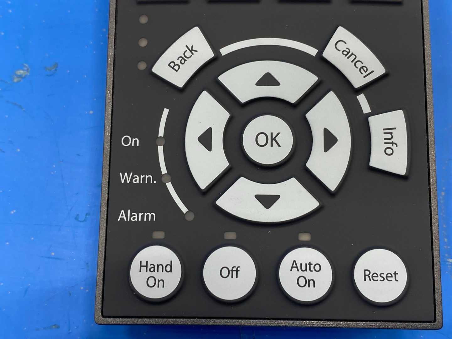 Danfoss VLT LCP 102 Ordering No. 130B1107 Control Panel — IP66 / Type 4X SW VER.20, 5V, 120mA