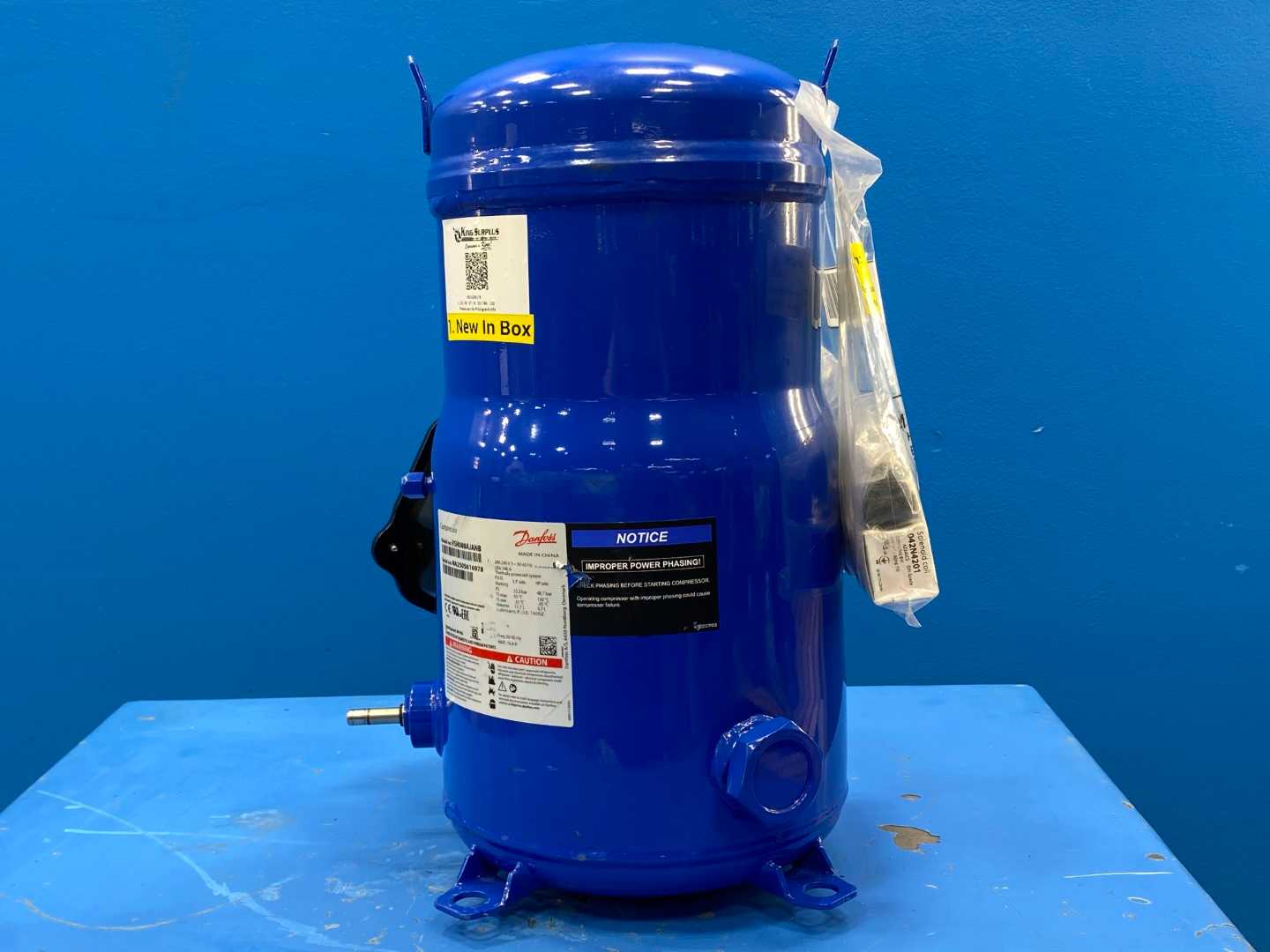 Danfoss 120G0004 VSH088AJANB Scroll Compressor  (7.5Tons / 90,000 BTU/hr) R410A 