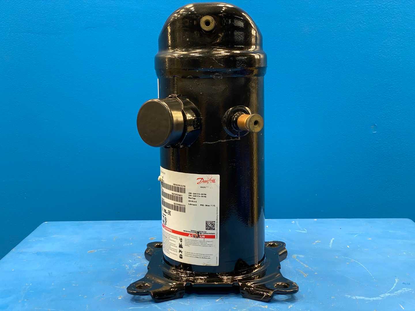 Danfoss Inverter Scroll Compressor HRH029U2LP6 121L2282 (2.4 Tons / 28.8 BTU)