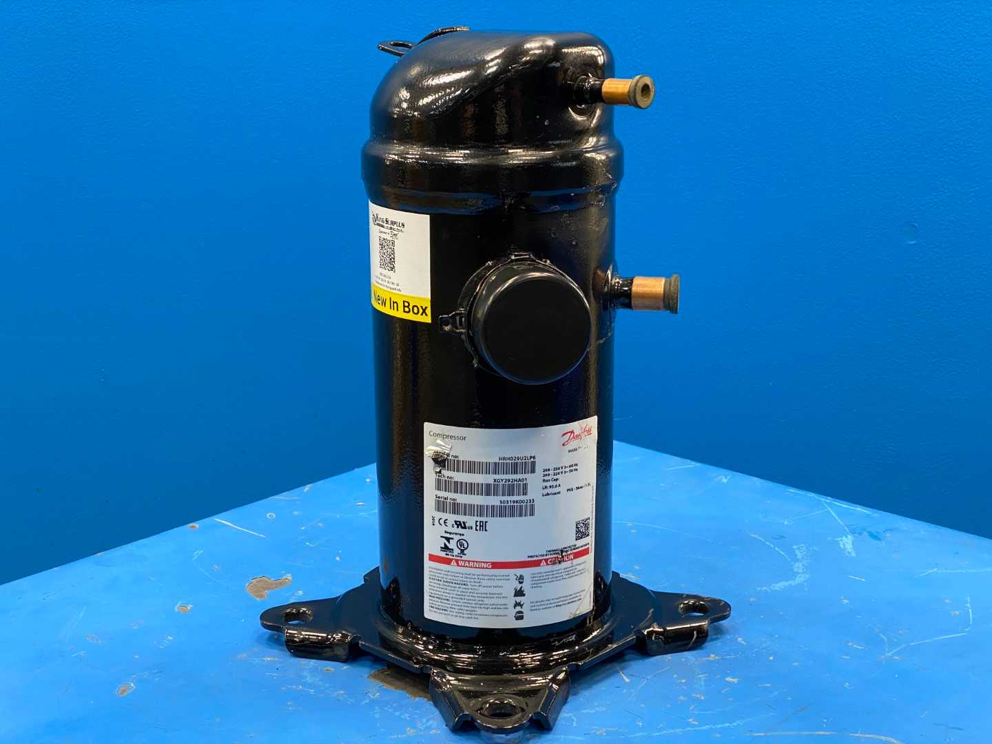 Danfoss Inverter Scroll Compressor HRH029U2LP6 121L2282 (2.4 Tons / 28.8 BTU)