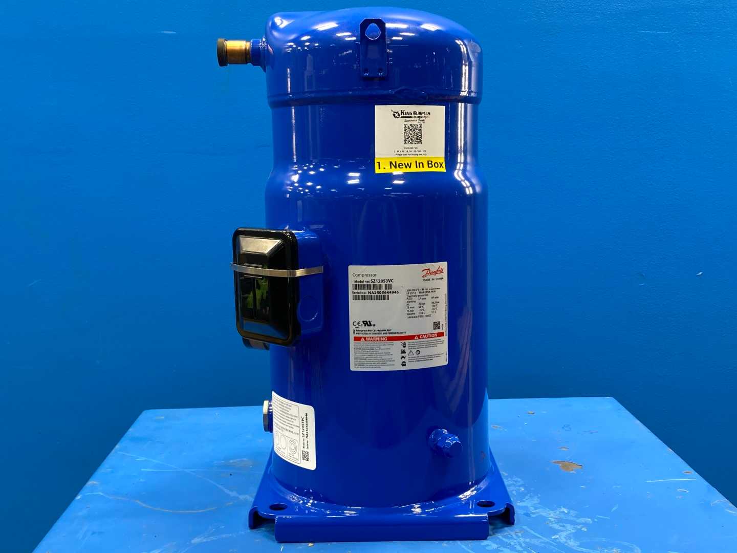 Danfoss Inverter Scroll Compressor SZ120S3VC SZ120-3VI (10 Tons / 120K BTU)