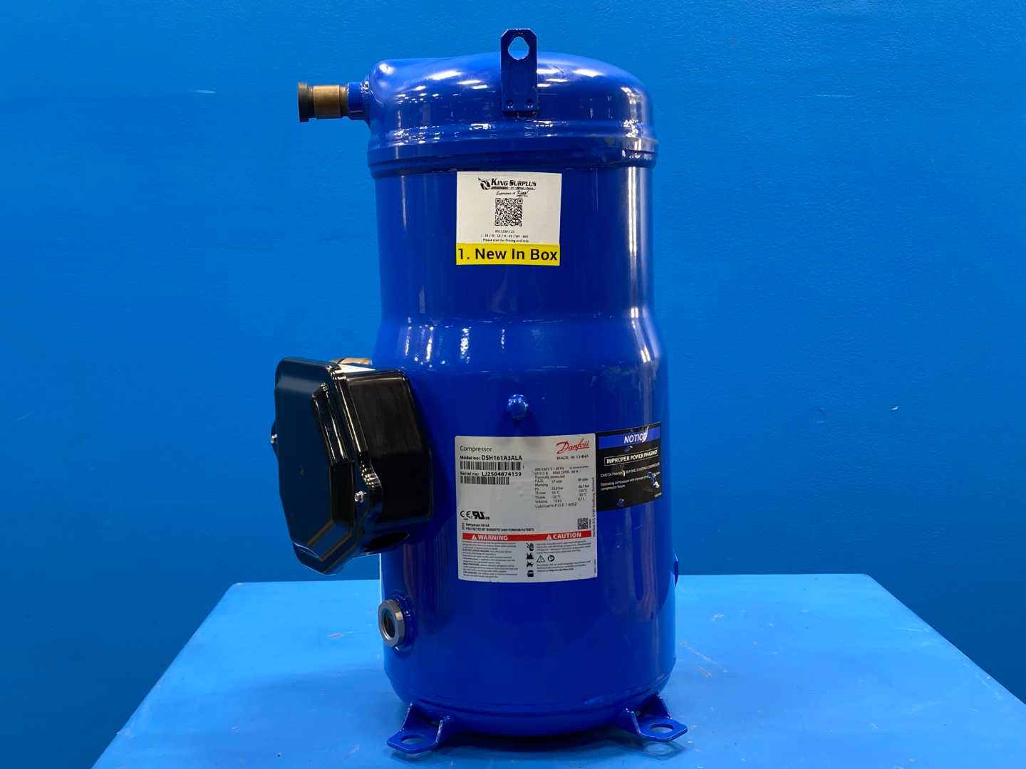 Danfoss Inverter Scroll Compressor DSH161A3ALA 120H1212 (16 tons / 192K BTU)