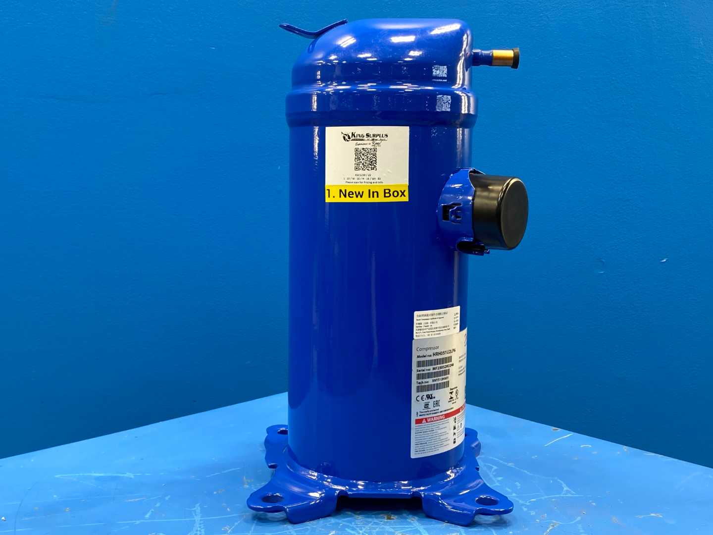 Danfoss Inverter Scroll Compressor HRH051U2LP6 121L1466 (4.25 Tons 51K BTU)