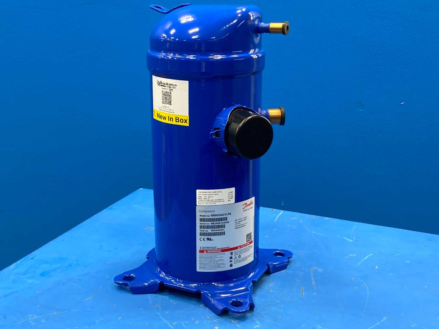 Danfoss Inverter Scroll Compressor HRH056U1LP6 121L1306 (5ton, 60K BTU) R410A