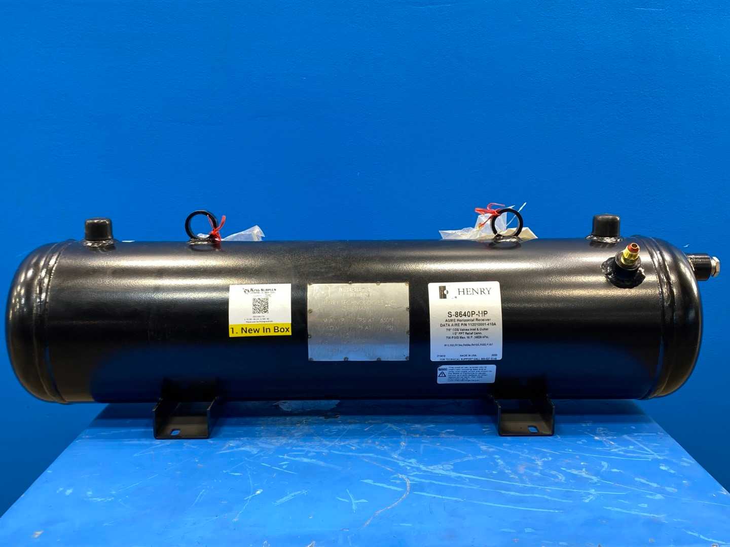 ASMO Horizontal Liquid Refrigerant Receiver S8640P-HP