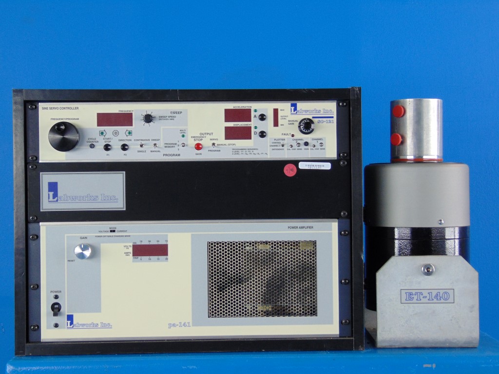 Labworks SC-121/PA-141/ET-140 Shaker - Includes Sine Server Controller - Precision Vibration Testing System