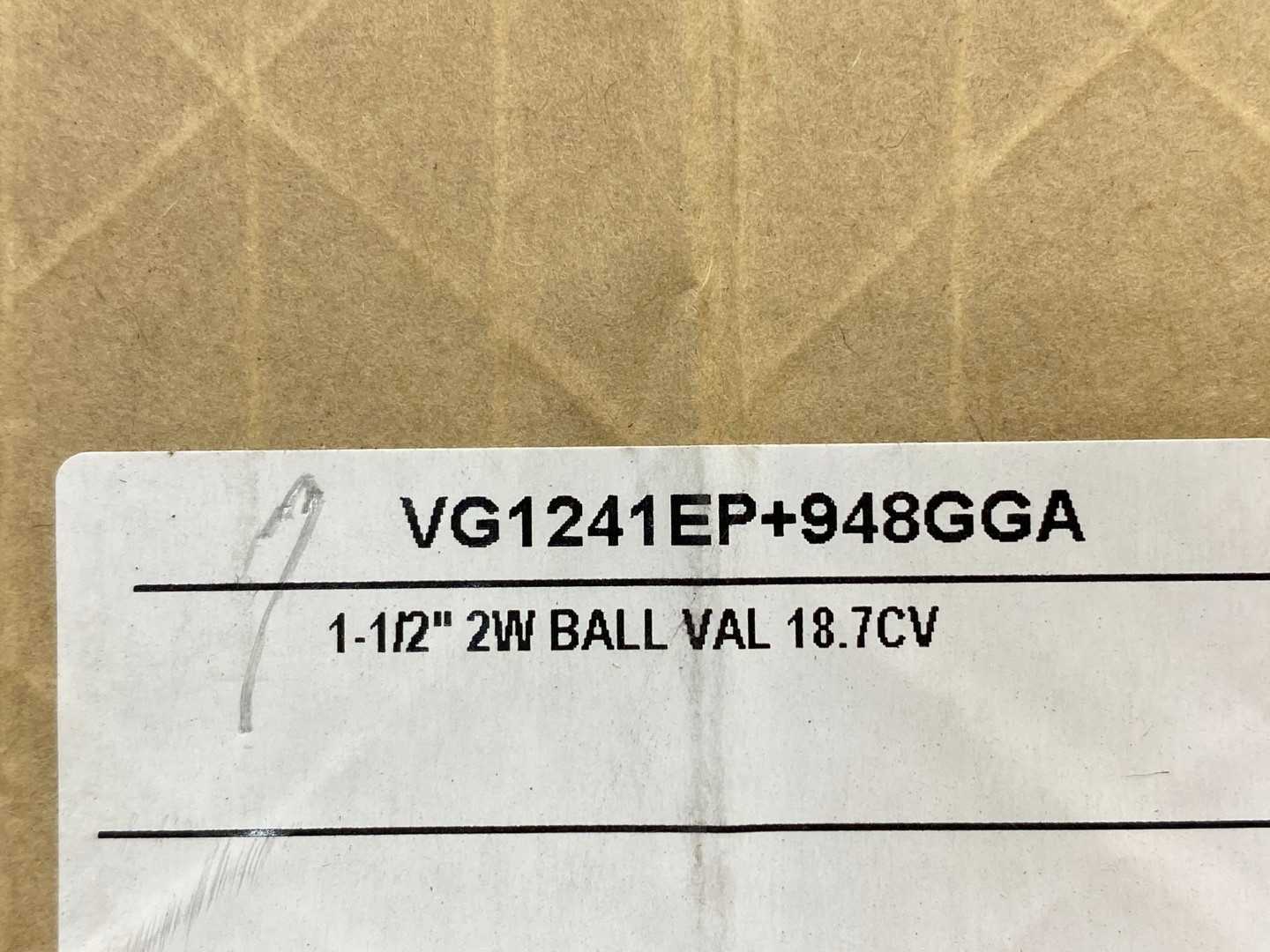 Johnson Controls VG1241EP+948GGA 1-1/2" 2W" Ball Valve 18.7CV