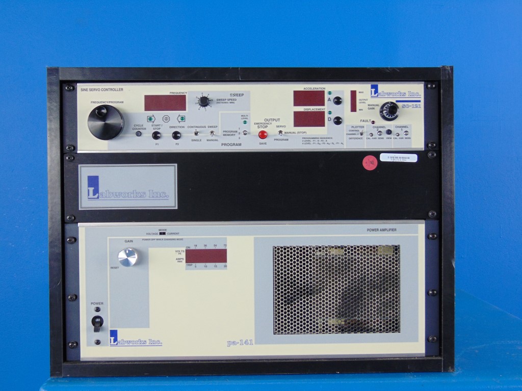 Labworks SC-121/PA-141/ET-140 Shaker - Includes Sine Server Controller - Precision Vibration Testing System