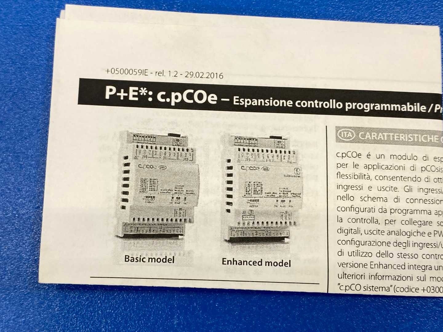 Carel P+E0000000000 C.POE Expansion Board