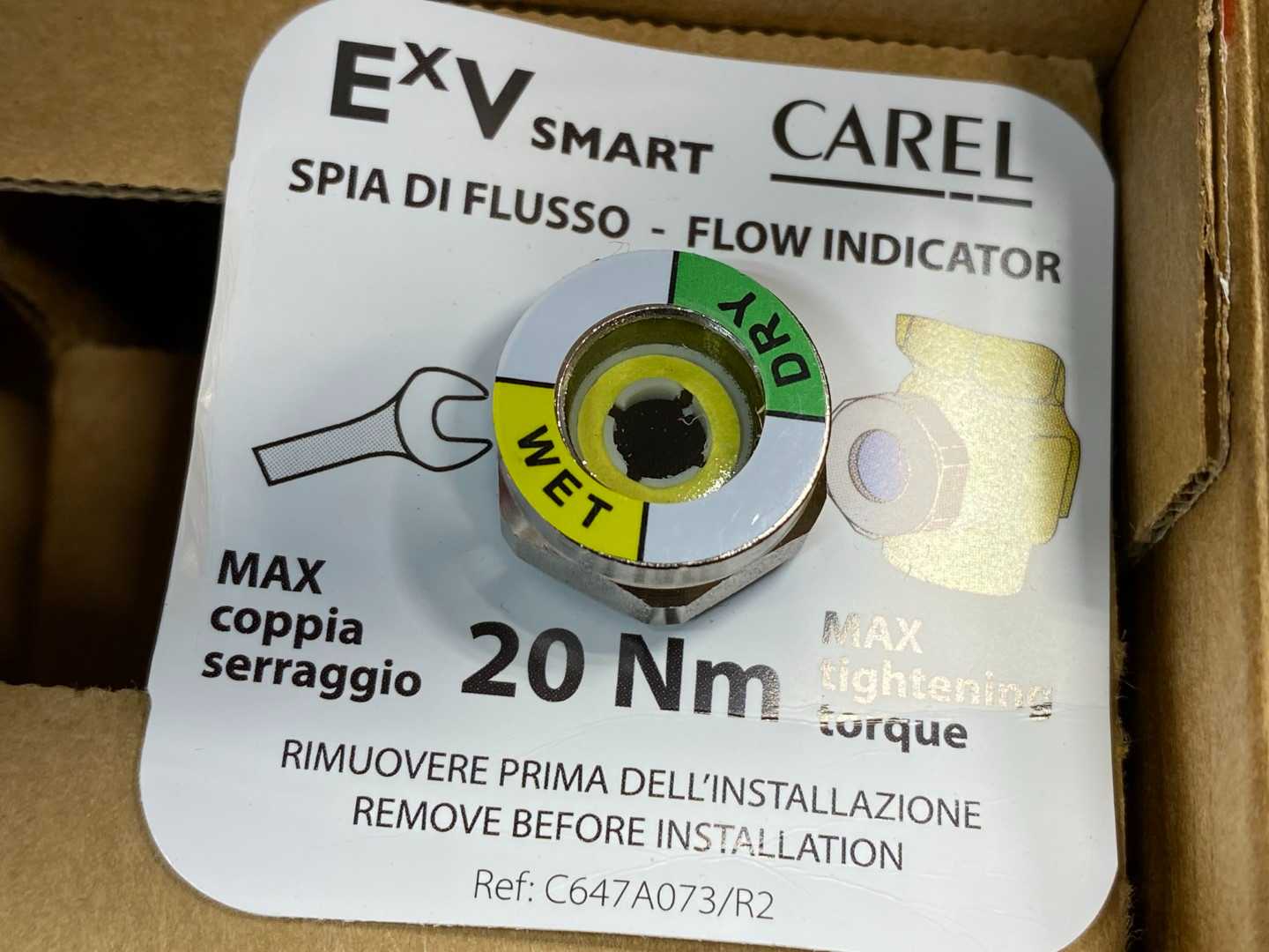 Carel E2V35SSM00 Electronic Expansion Valve - 5/8" x 5/8" - Precision Refrigeration & HVAC Control