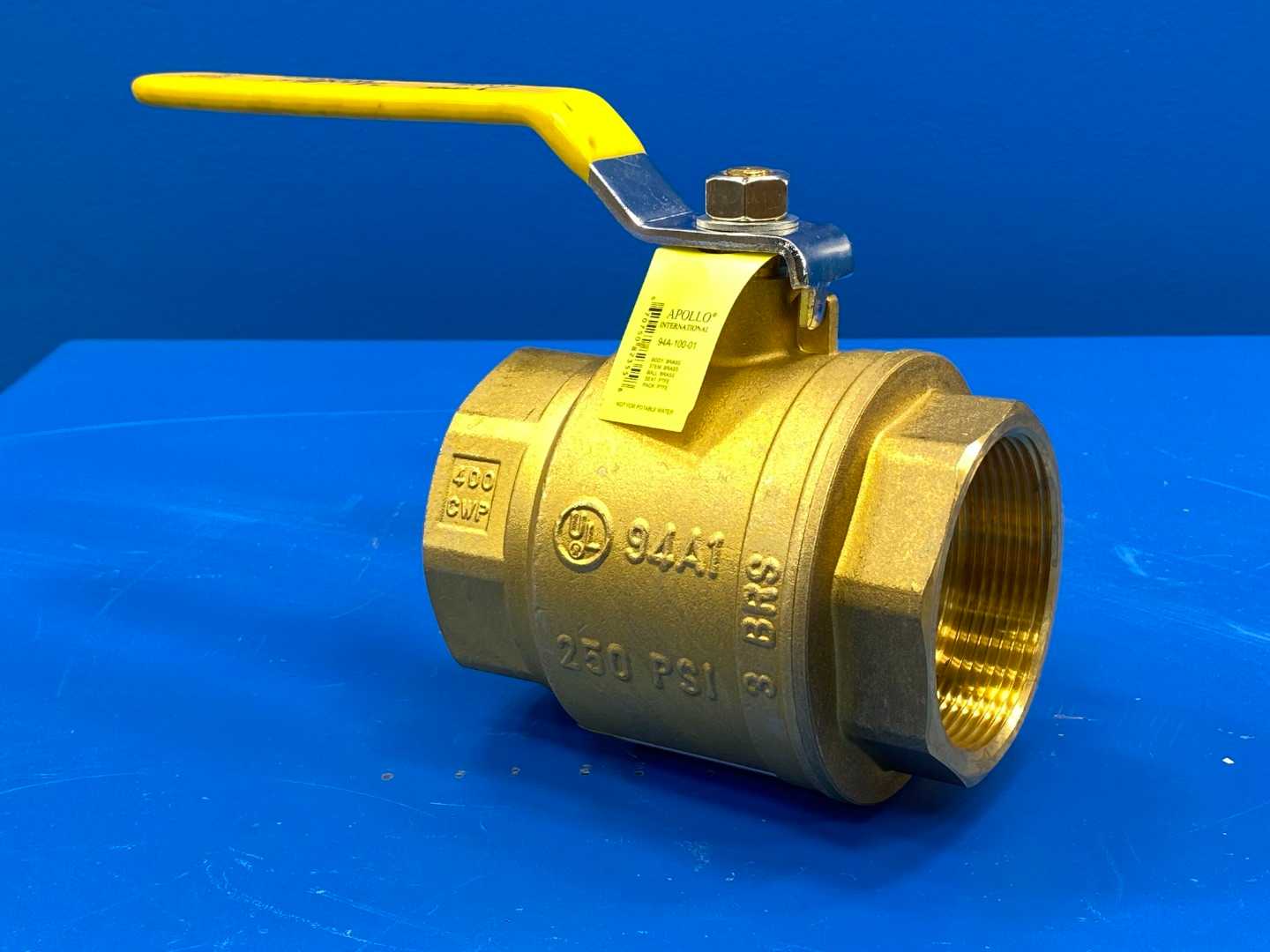 Apollo 3" Ball Valve 400 CWP 94A-100-01 250PSI