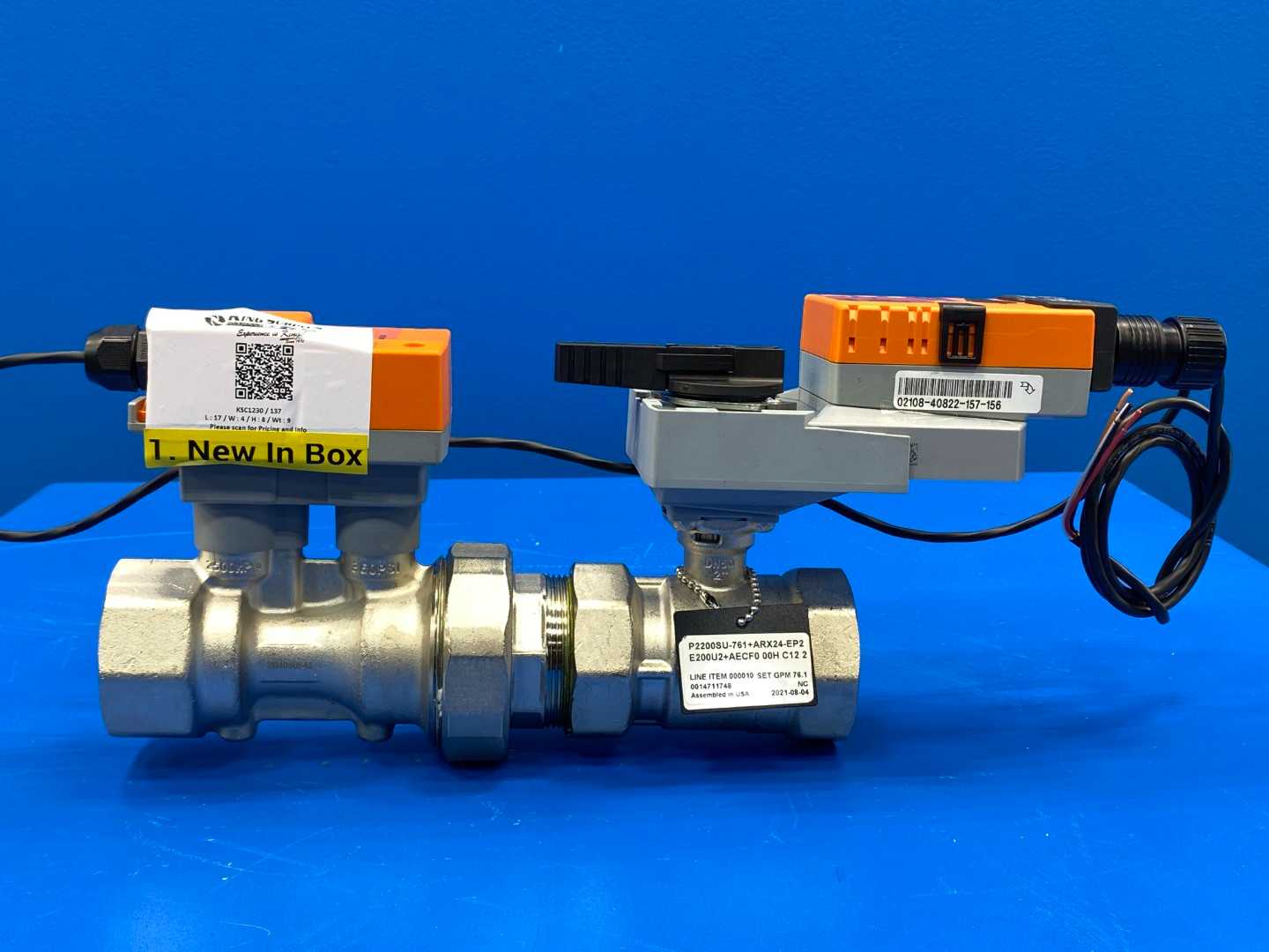 Belimo P2200SU-761-ARX24-EP2 Electronic Pressure Valve, 2-Way - GPM 76.1