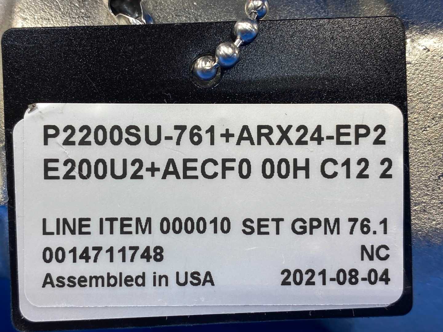 Belimo P2220SU-761-ARX24-EP2 Electronic Pressure Valve, 2-Way - GPM 76.1