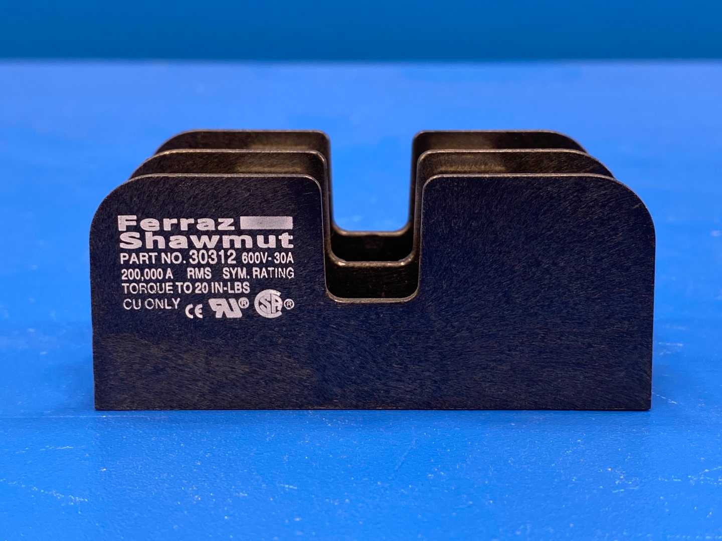 Ferraz Shawmut 30312 Fuse Block 600V, 30A