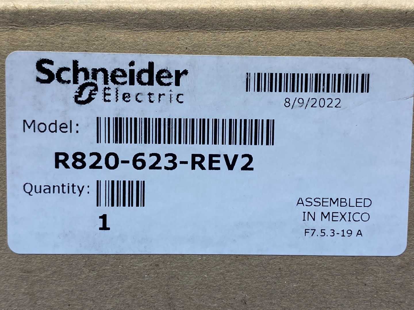 Schneider Electric R820-623-REV2 SCR Power Controller