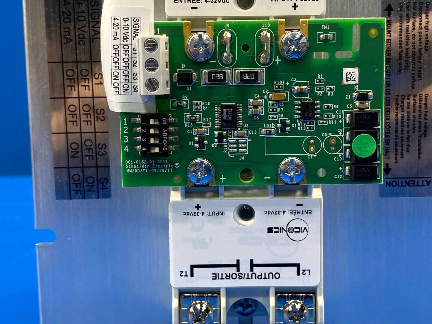 Schneider Electric R820-623-REV2 SCR Power Controller