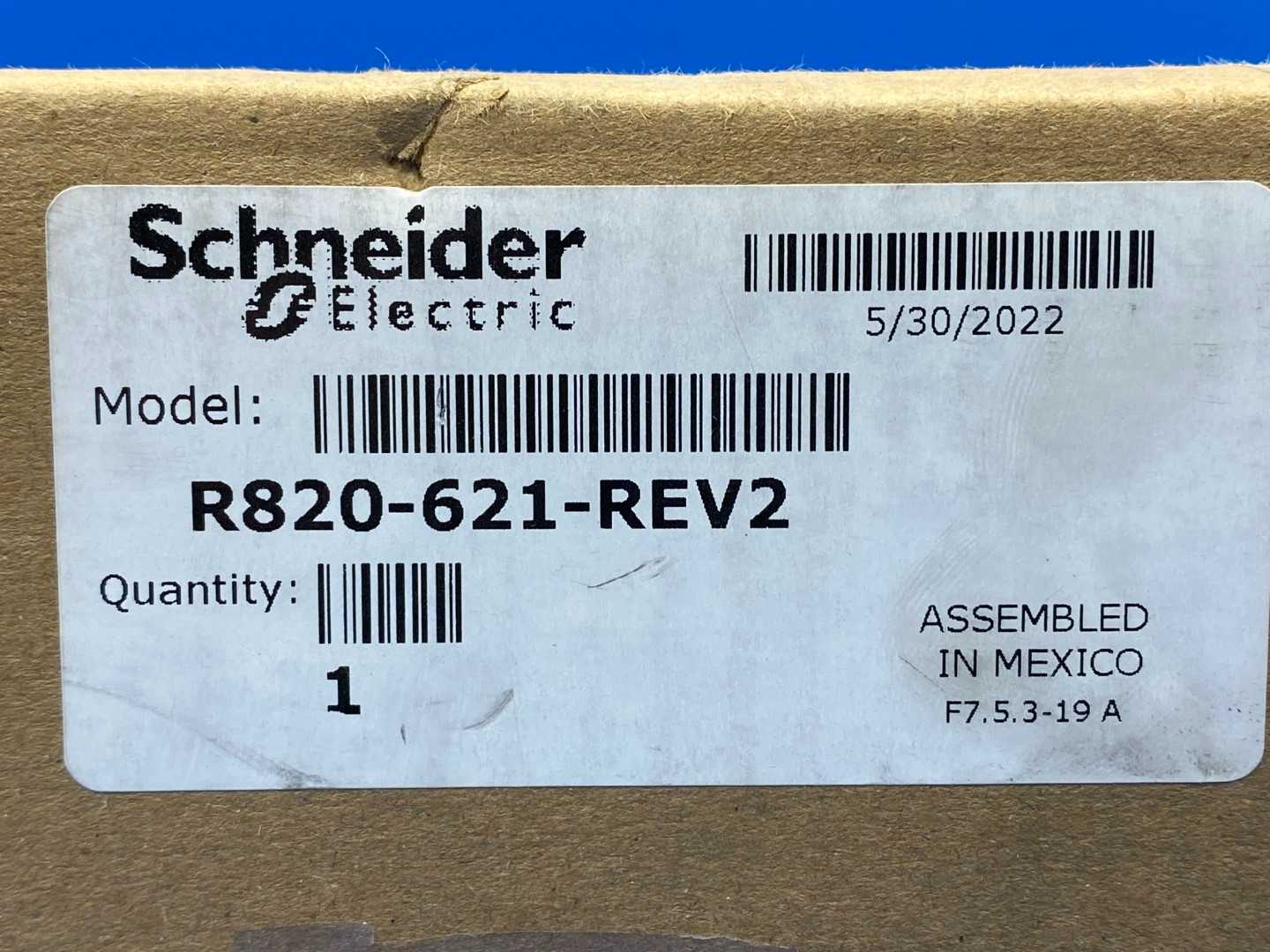 Schneider Electric R820-621-REV2 SCR Power Controller