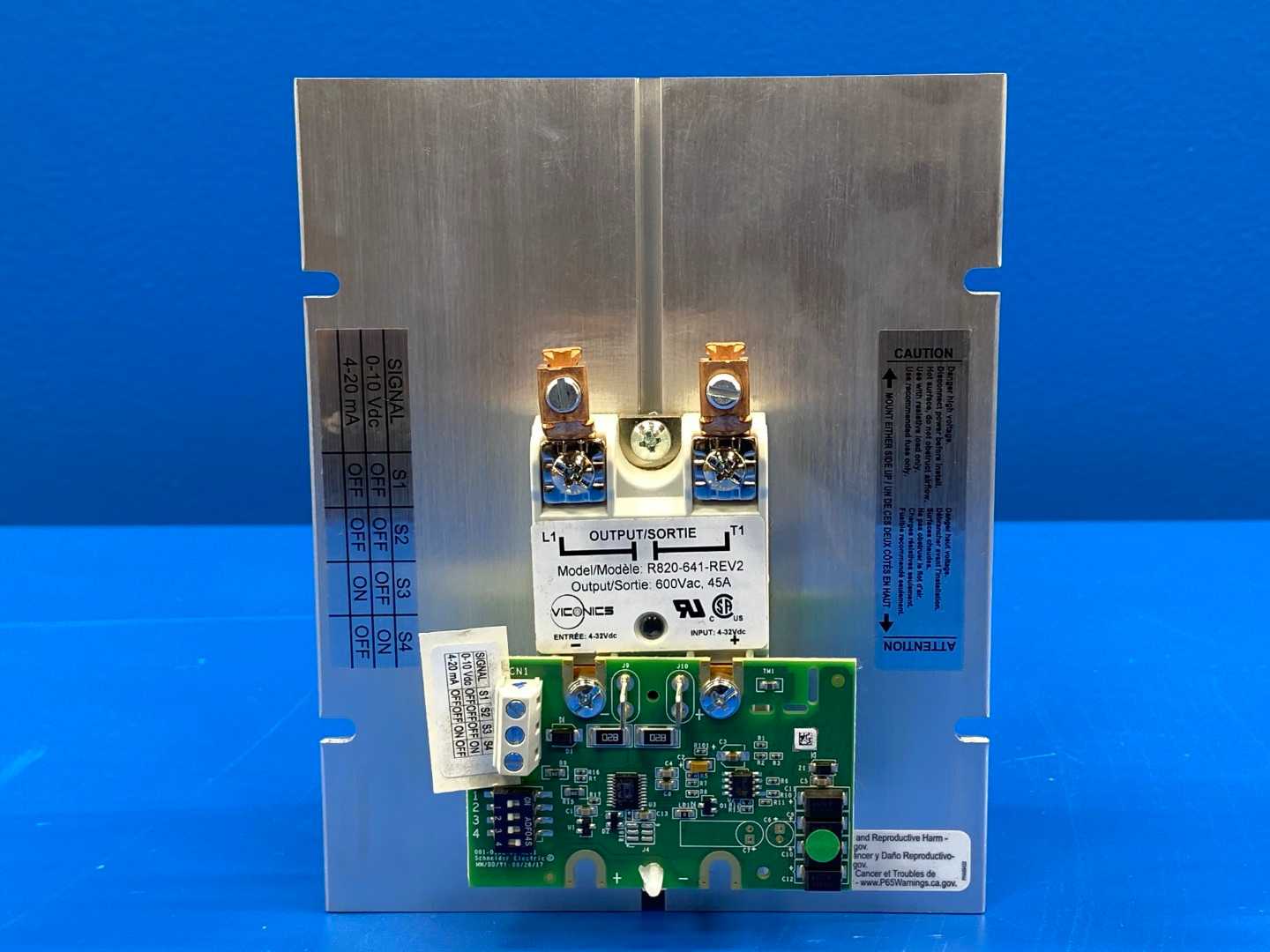 Schneider Electric R820-641-REV2 SCR Power Controller