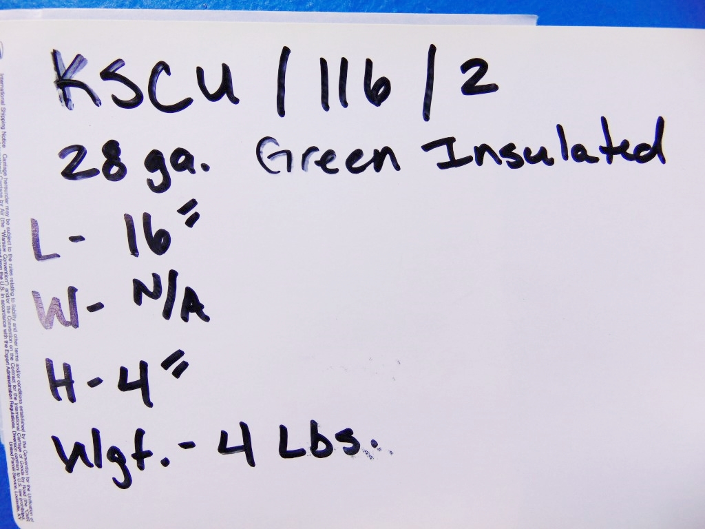 28GA Kynar Silver Plated Cu GREEN INSULATION PMC  (Sold 25' increments)