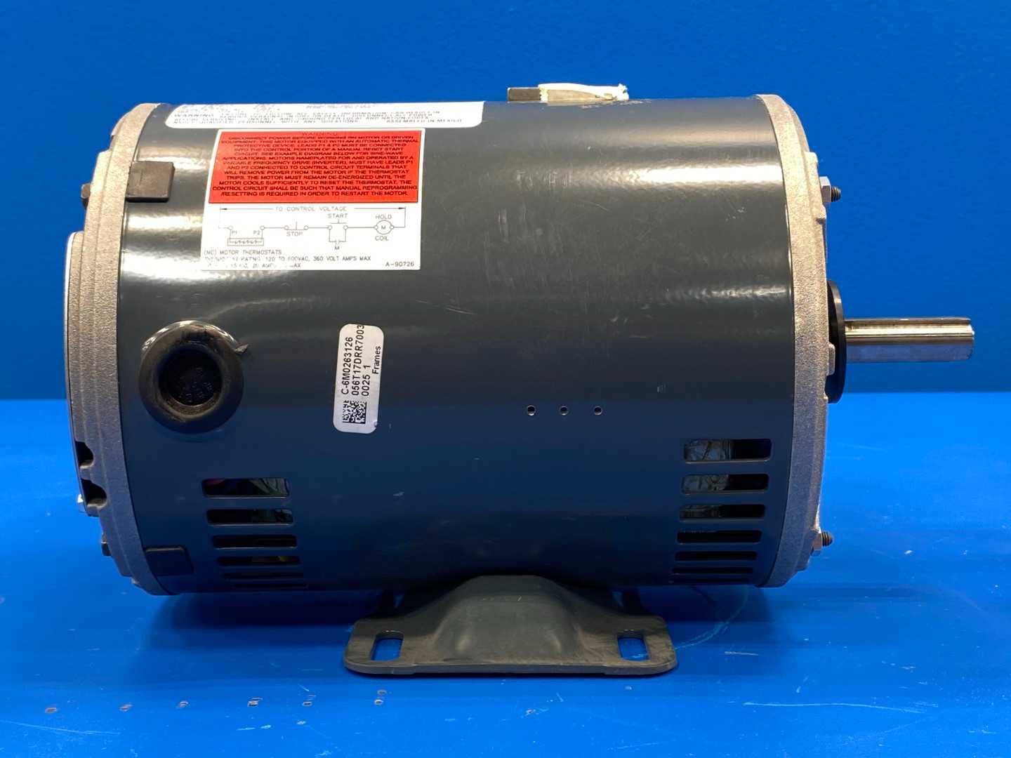 Marathon 056T17DRR70034A1-000006 Motor, 0.75&0.5HP, 208-230/460&190/380