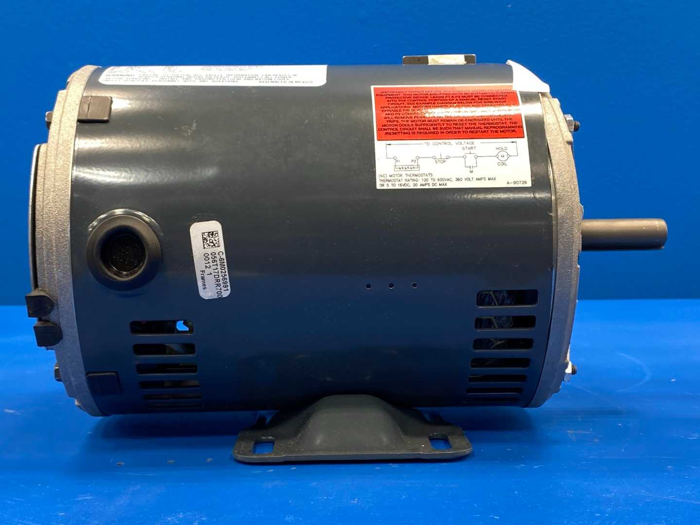 Marathon 056T17DRR70034A1-000002 Motor, 3/4-1/2HP, 1725RPM