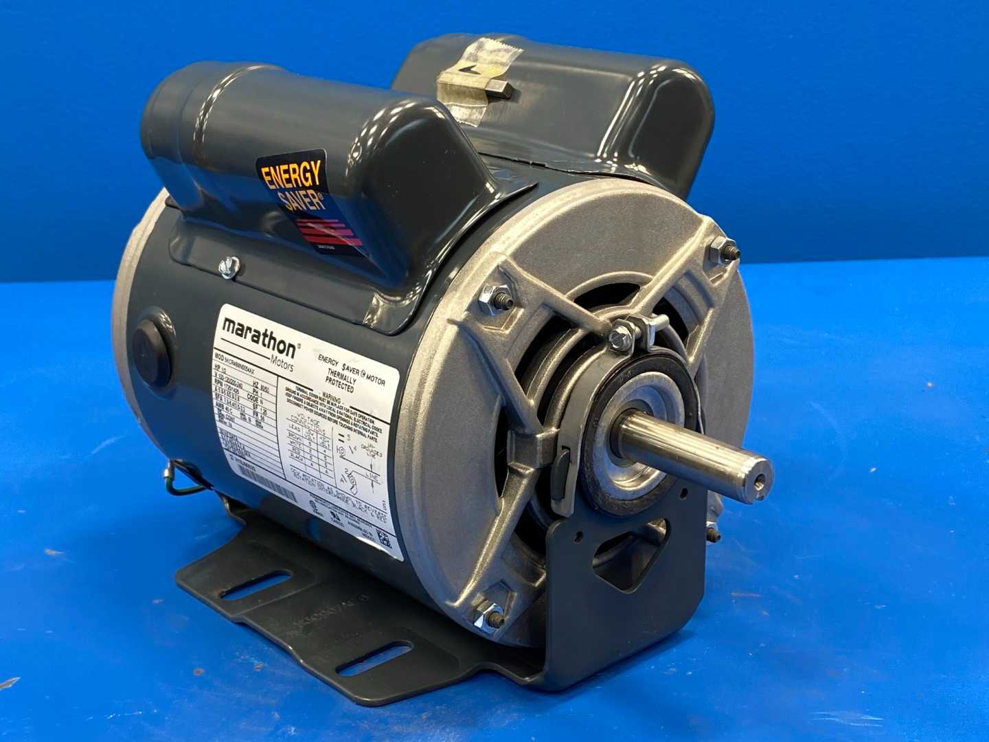 Marathon 5KCR46MN0054X  Motor, 1/2HP,100-120/200-240V, 1PH