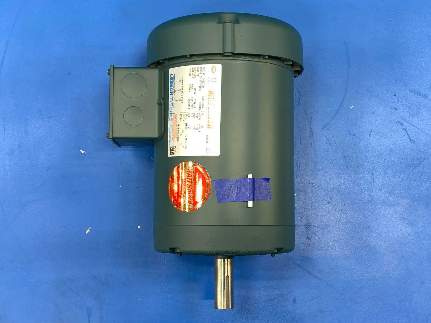 Leeson 121937.00 C143T17FB29A Motor, 1HP, 575V, 1760RPM, 3PH