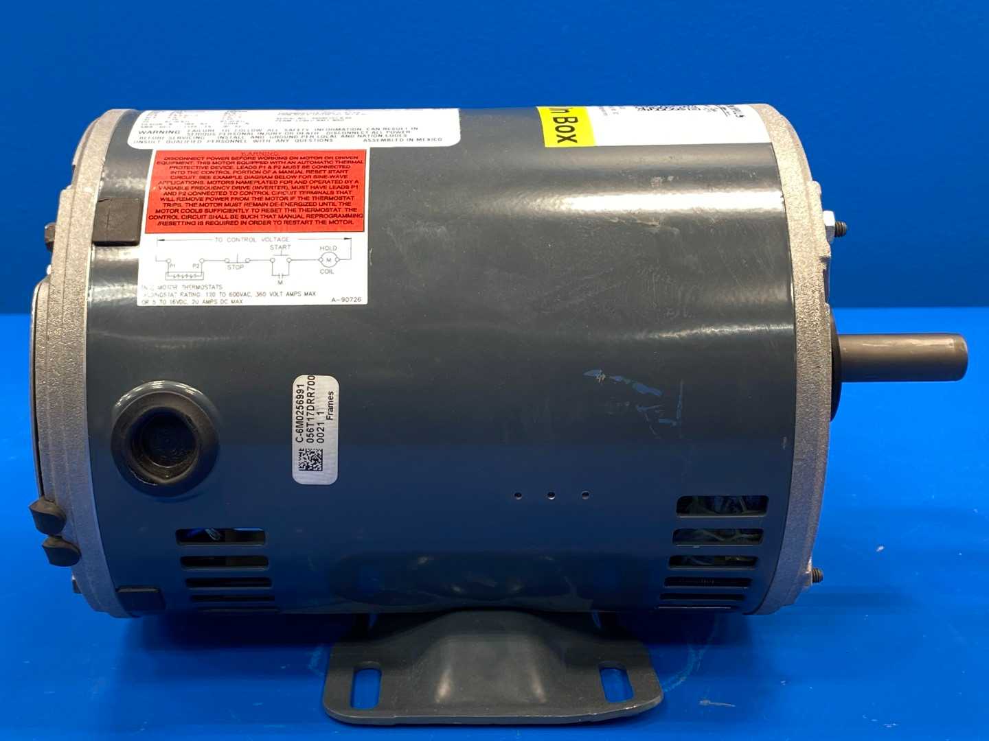 Marathon XCC056T17DRR70034A1-000004 Motor, 3/4&1/2HP, 208-230/460V