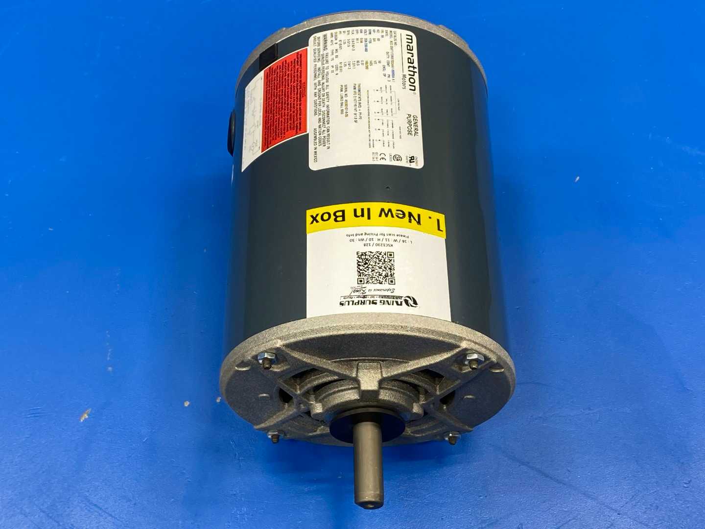 Marathon XCC056T17DRR70034A1-000004 Motor, 3/4&1/2HP, 208-230/460V