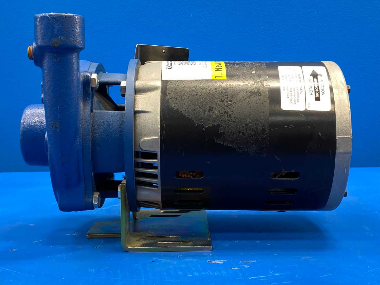 Weg 73560S3EJPR56J-S48P Motor w/ 128 SF Scot Pump, 230/460V, 3/4HP,3PH