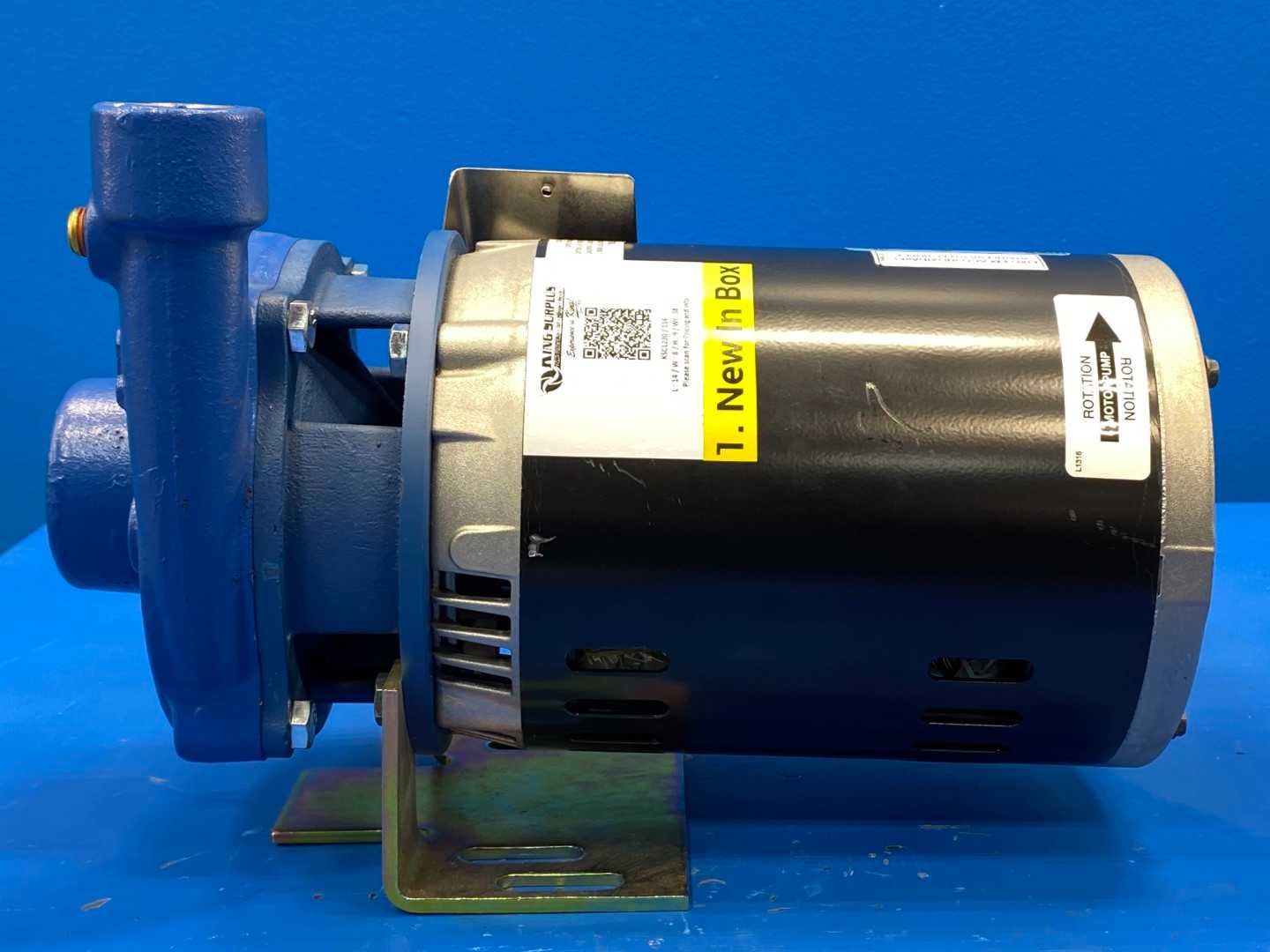 Weg 00156OS3EJPR56J-S Motor w/ 128 SF Scot Pump, 208-230/460V, 1-1/2HP,3PH