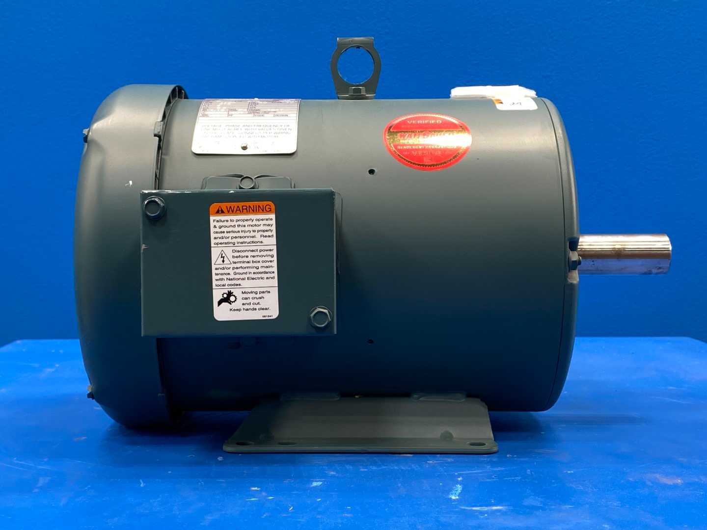 Leeson Electric Watt Saver 132255.00 Motor, 5HP, 1760RPM, 575V, 3PH