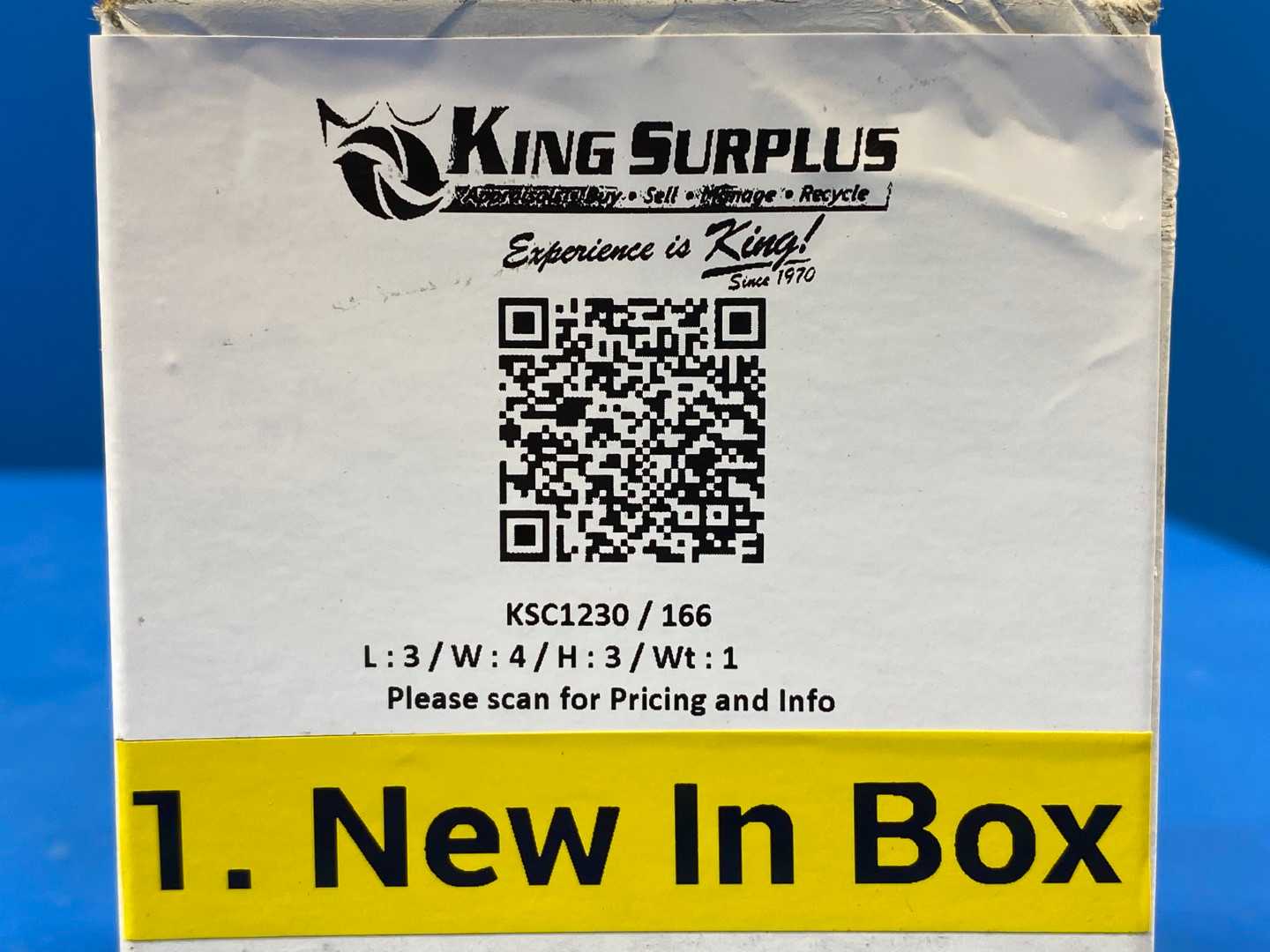 Sporlan Thermostatic Expansion Valve 168308 BQC-C White Cartridge & Tag