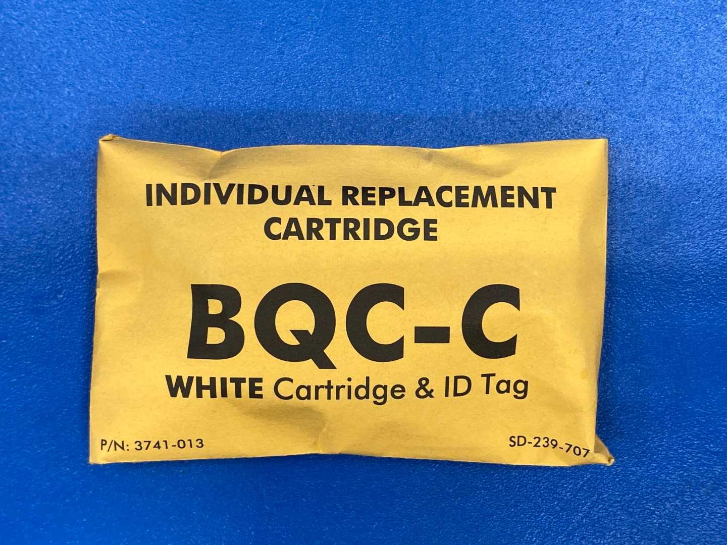 Sporlan Thermostatic Expansion Valve  (168308) BQC-C White Cartridge & Tag