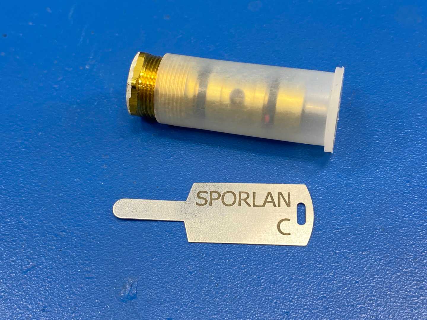 Sporlan Thermostatic Expansion Valve  (168308) BQC-C White Cartridge & Tag