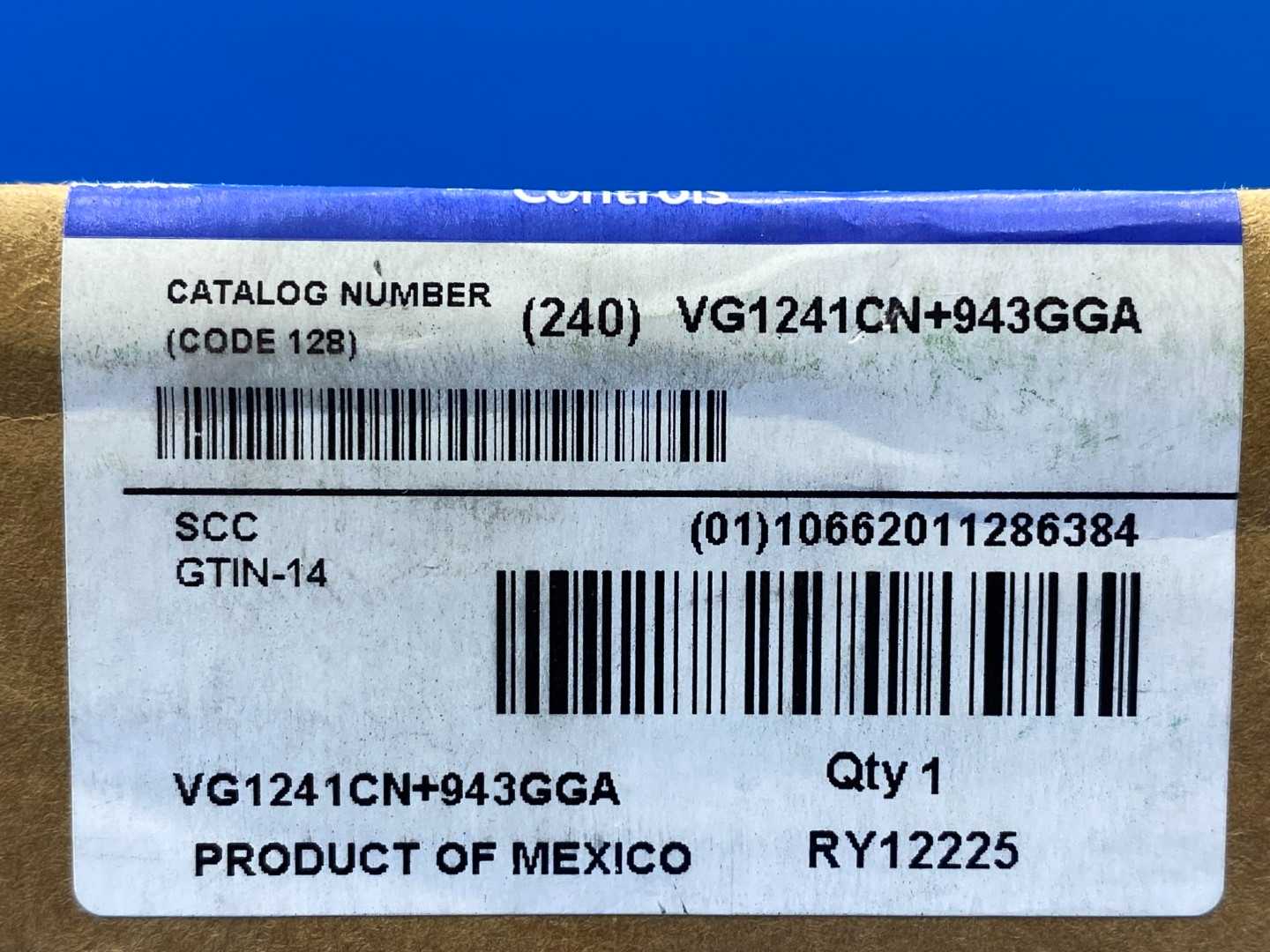 Johnson Controls VG1241CN+943GGA, 1" 2W Ball Valve 11.7CV